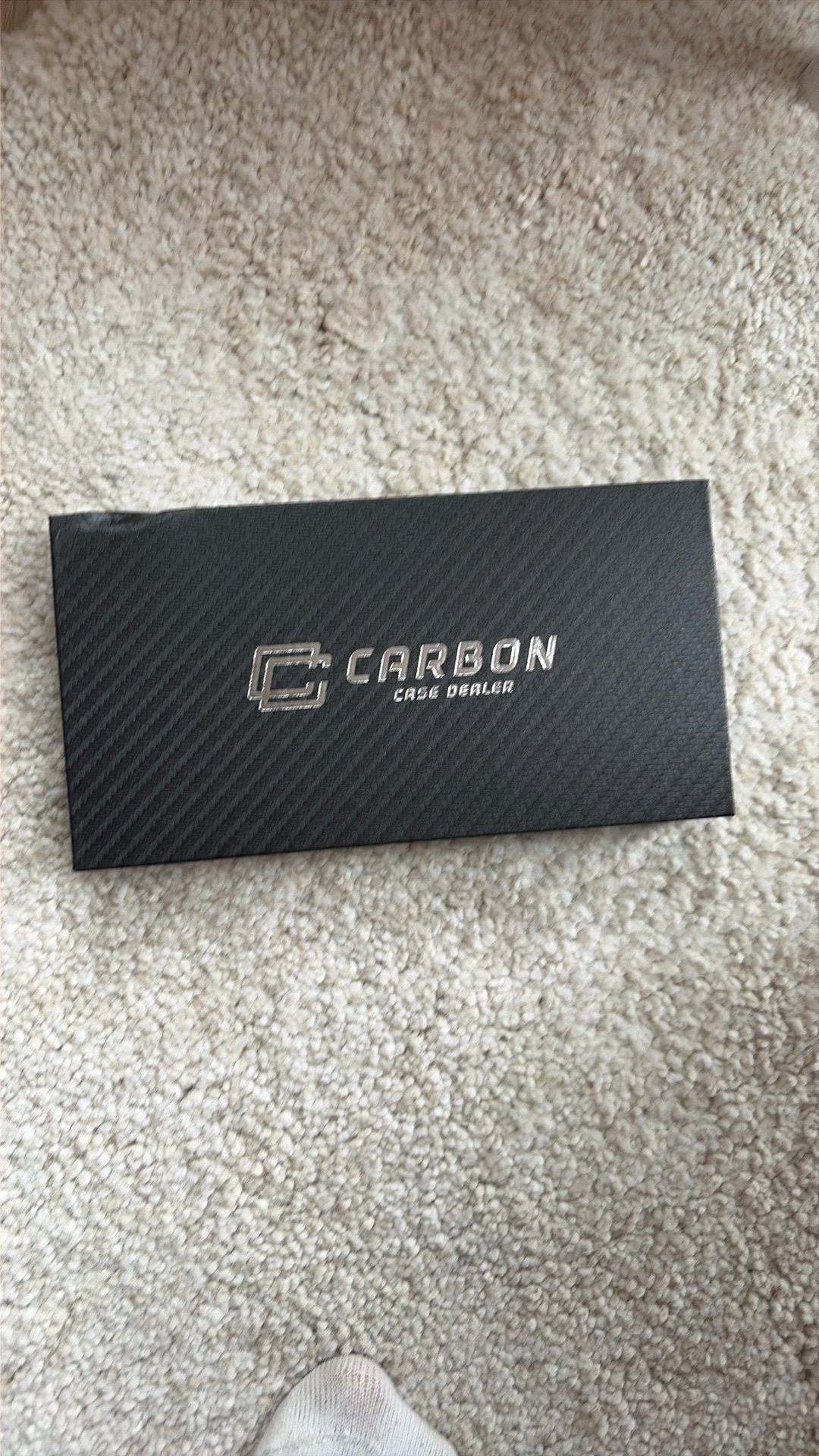 Carbon hoesje, Ophalen of Verzenden