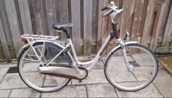 Dames fiets Bikkel versnellingen handremmen. z.g.a.n, Versnellingen, Zo goed als nieuw, 50 tot 53 cm, Ophalen