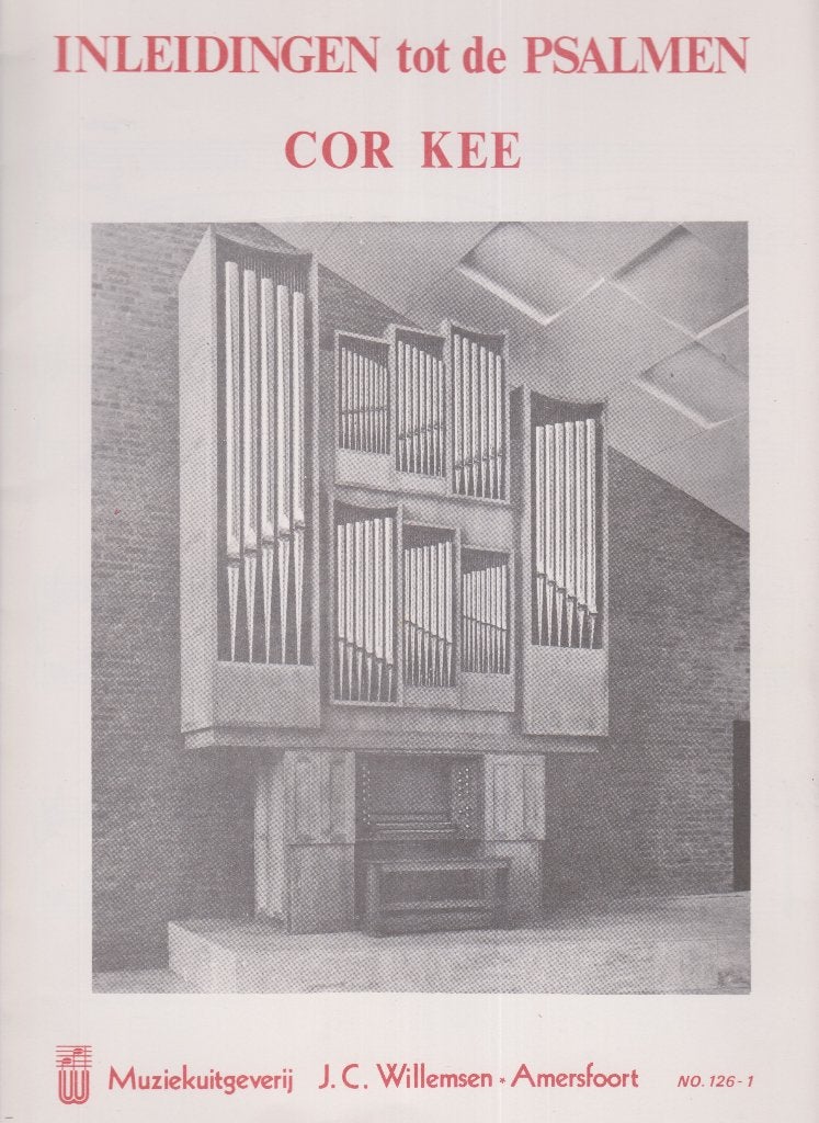 COR KEE - INLEIDINGEN tot de PSALMEN, Ophalen of Verzenden, Gebruikt, Artiest of Componist, Religie en Gospel