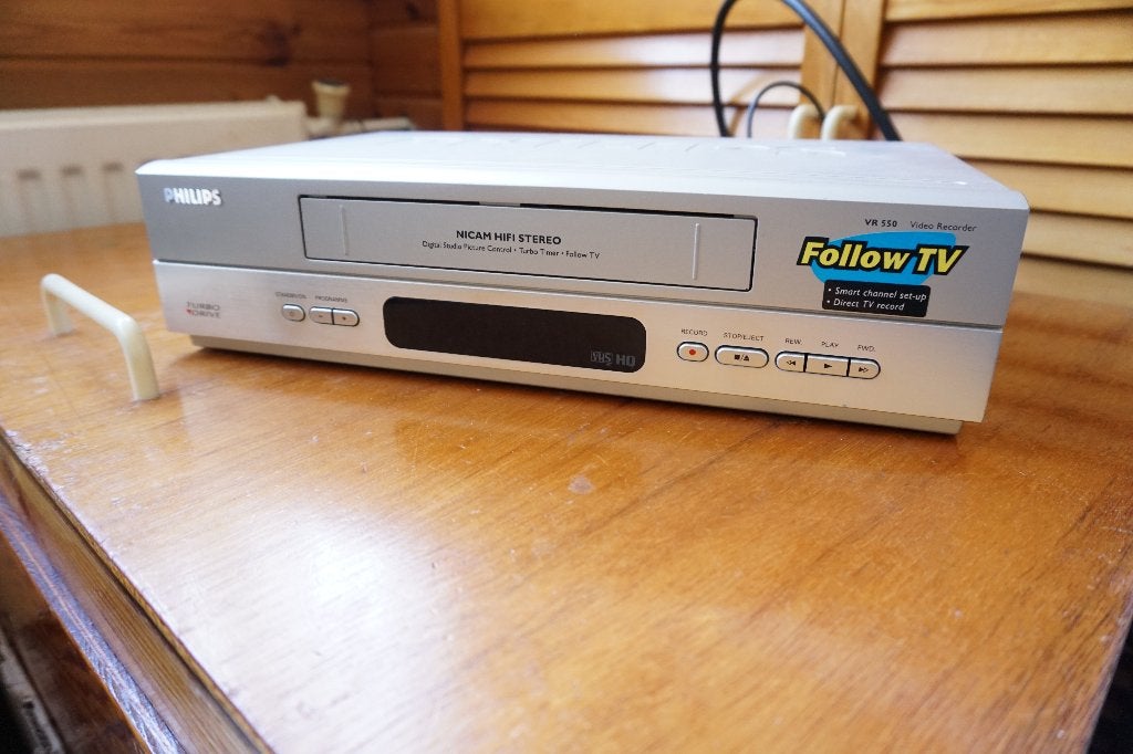 Philips VHS-speler (Model VR550)
