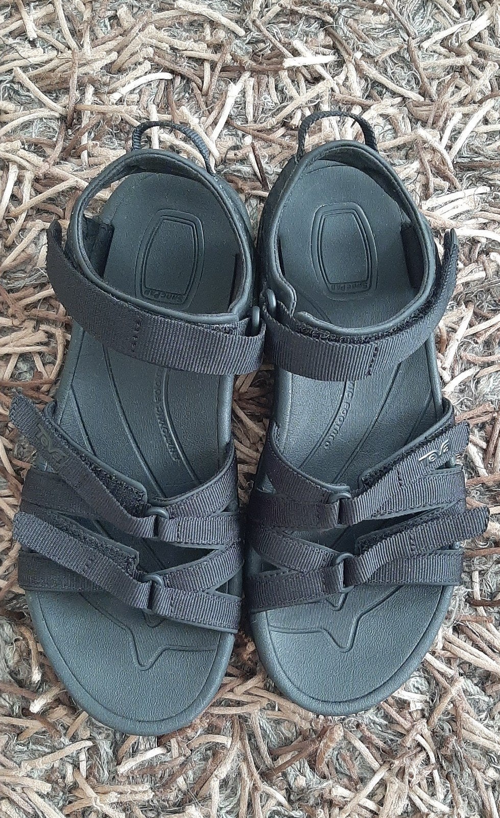 Teva Tirra sport dames sandalen, zwart, mt. 39 NIEUW, Zwart, Nieuw, Teva, Sandalen of Muiltjes