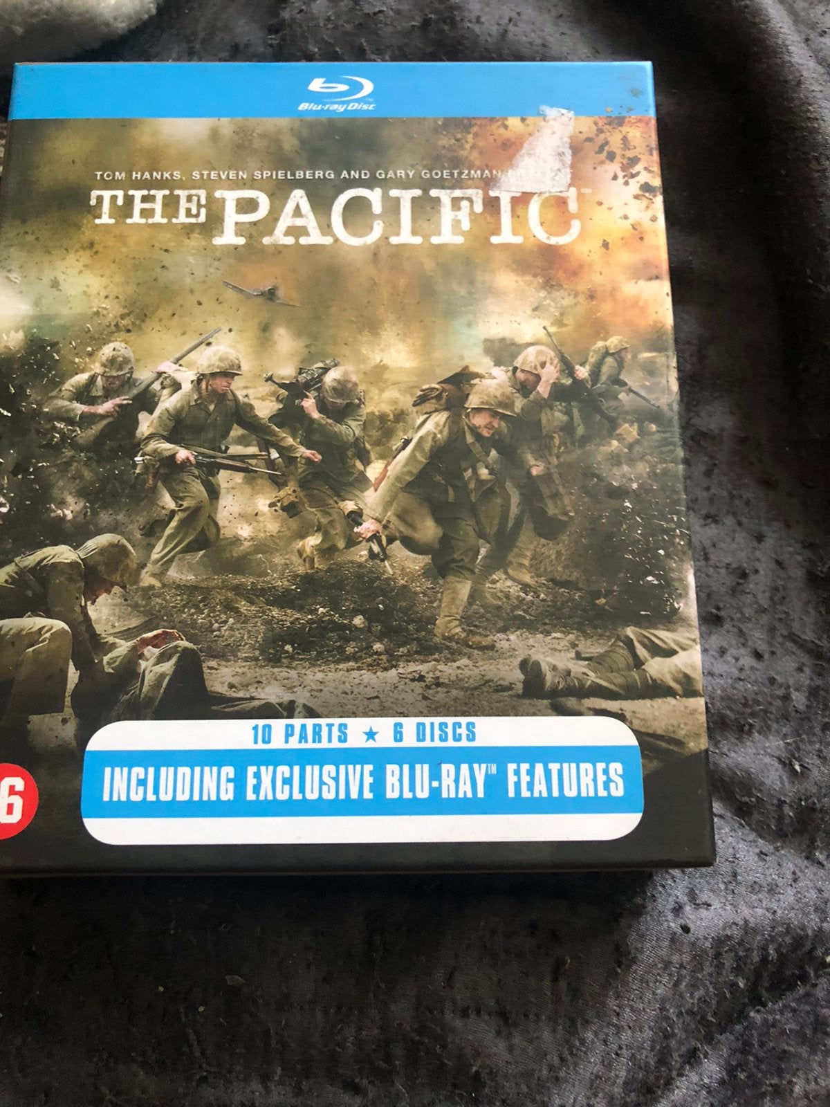 The pacific blu ray box compleet, Cd's en Dvd's, Blu-ray, Ophalen of Verzenden, Zo goed als nieuw
