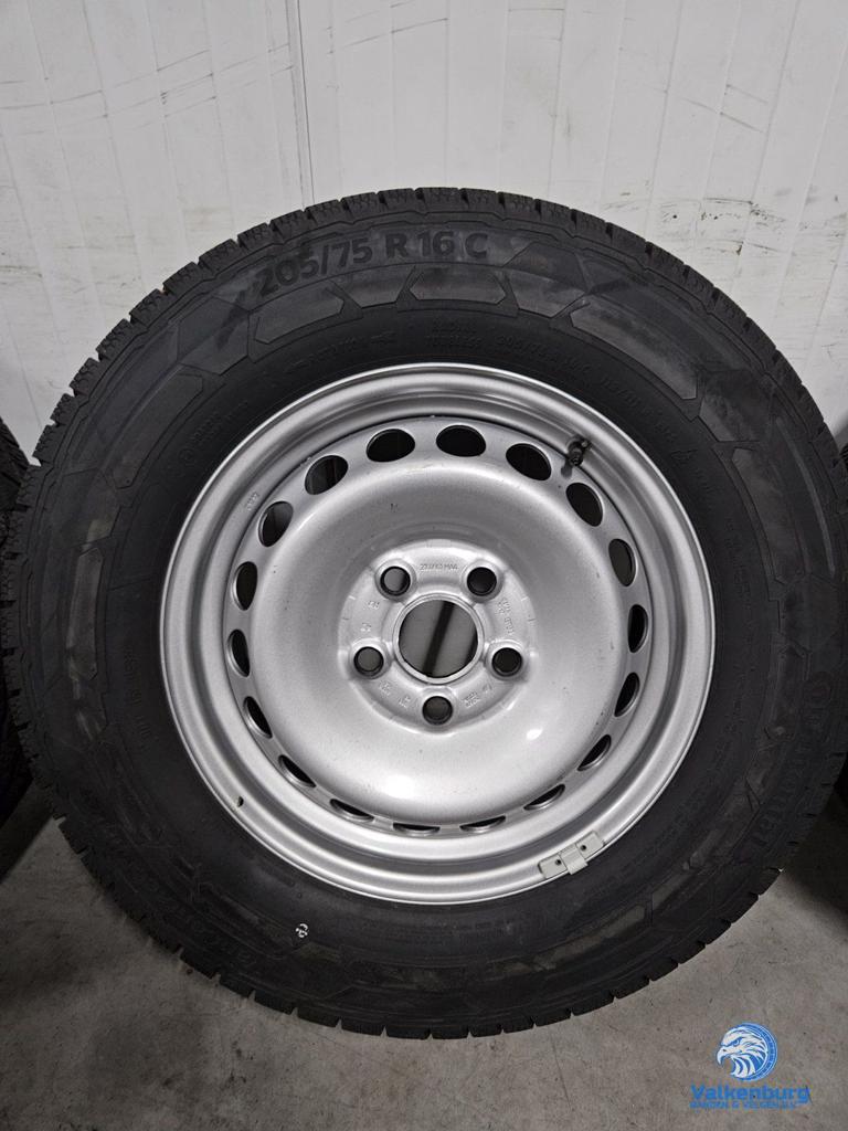 8-9mm! Originele VW Crafter MAN TGE 16 inch stalen velgen TP, Auto-onderdelen, Banden en Velgen, -, Banden en Velgen, -, Bestelwagen
