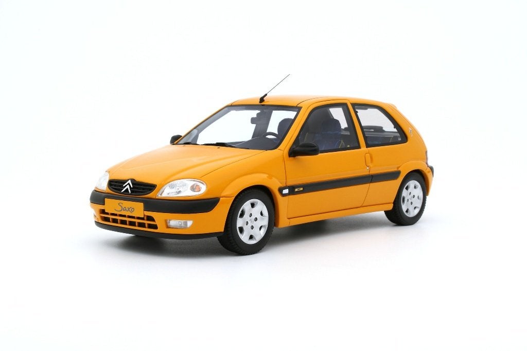OttoMobile 1:18 Citroen Saxo 1.4 BIC Ph. 2 Orange Mango 2000, OttOMobile, -, Nieuw, Ophalen of Verzenden