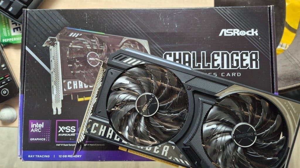 Intel Arc B580 ASRock CHALLANGER  OC edition12 gb VRAM, Computers en Software, GDDR6, PCI-Express 4, Ophalen of Verzenden, HDMI