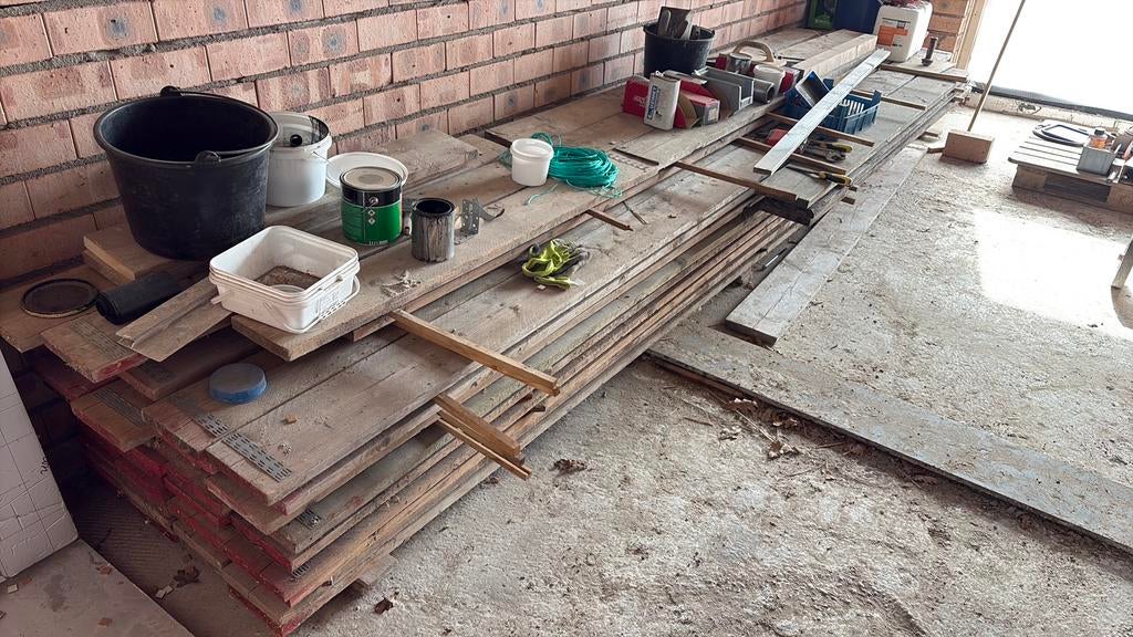 Te koop steigerplanken, Ophalen of Verzenden, Zo goed als nieuw, 5 meter of hoger