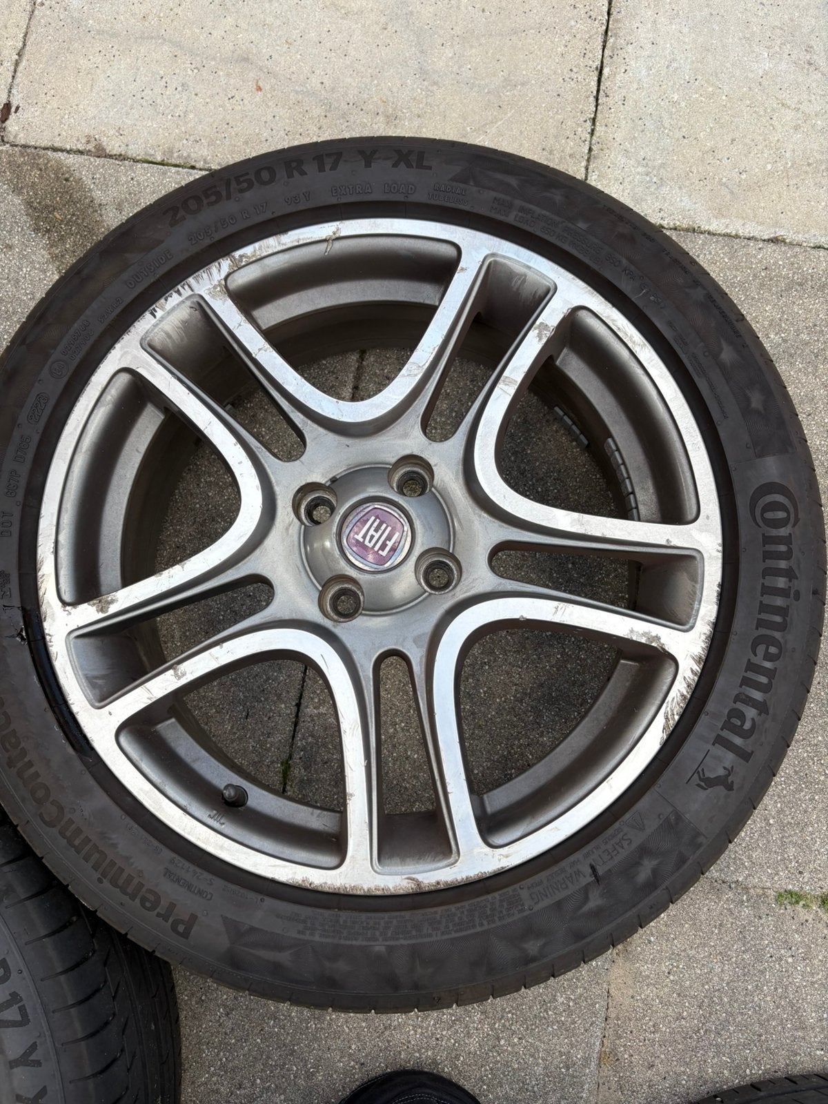 4x100 17” velgen met goede continental zomerbanden, Auto-onderdelen, Banden en Velgen, Ophalen, Gebruikt, Banden en Velgen, 17 inch