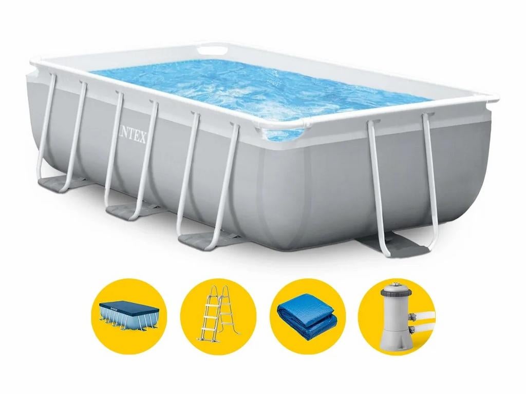 Intex opzet zwembad te koop 3x1,75x 0,80, Ophalen, 80 tot 120 cm, Minder dan 200 cm, Opzetzwembad