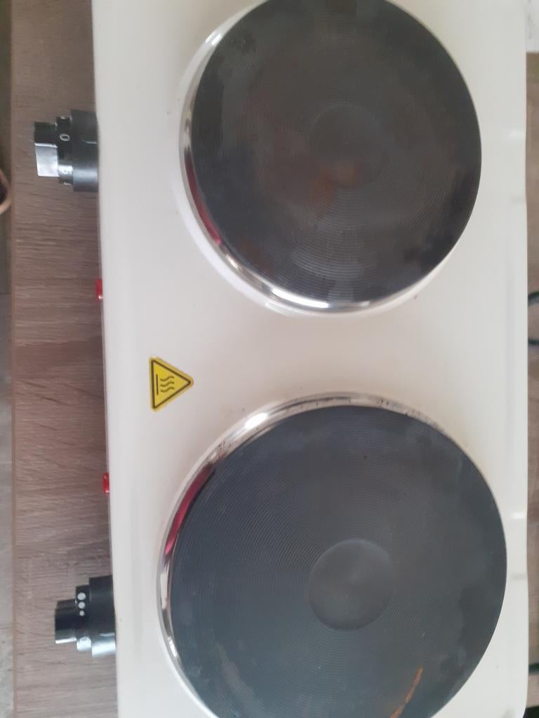 Elektrisch Kooktoestel 2500W - Ideaal voor Camping/Hotel, 3 kookzones of minder, Ophalen of Verzenden, Vrijstaand, Elektrisch