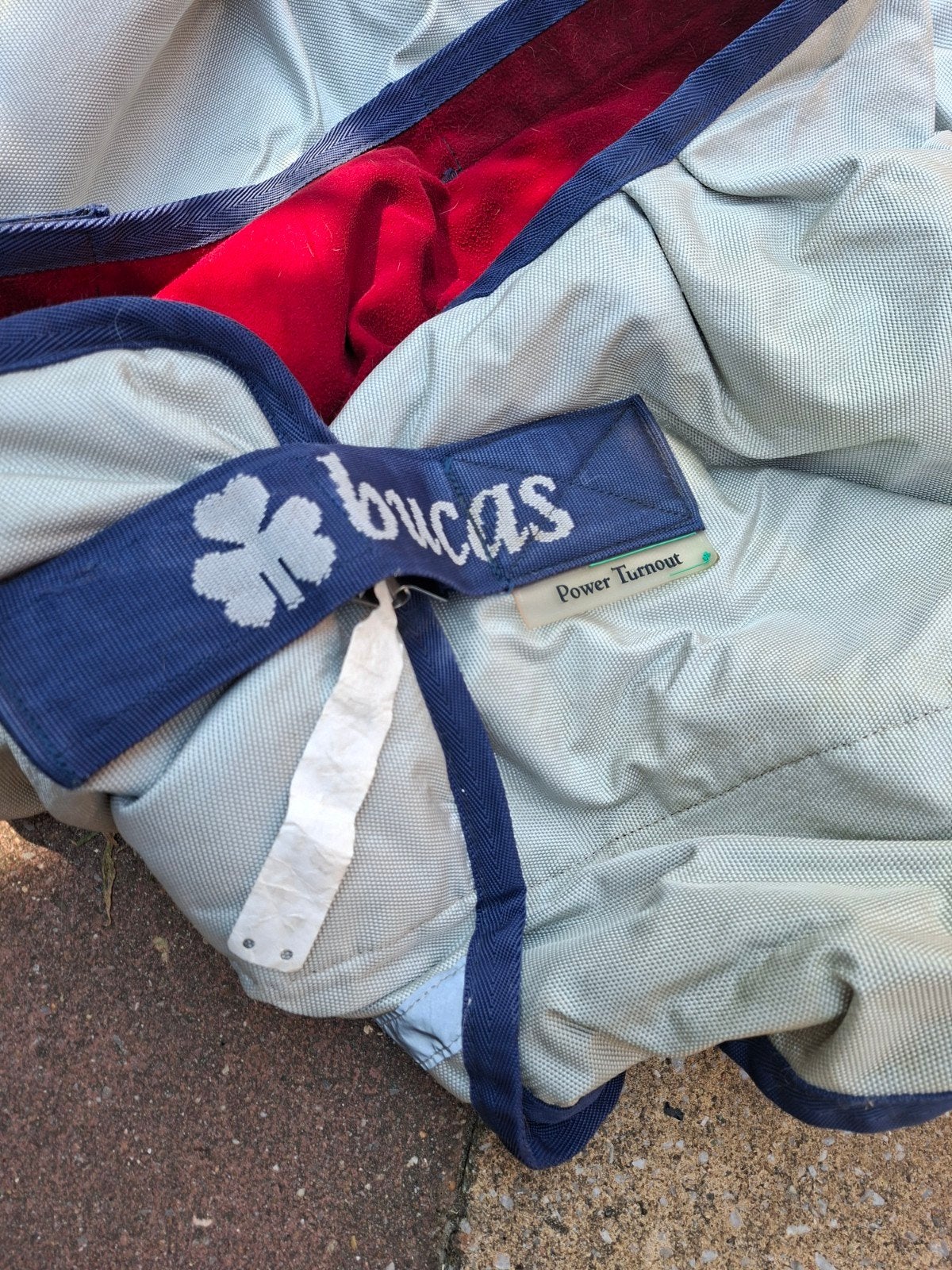 Bucas deken power turnout Rain 0 gram, Dieren en Toebehoren, Bucas, Gebruikt, UV-werend, Ophalen of Verzenden