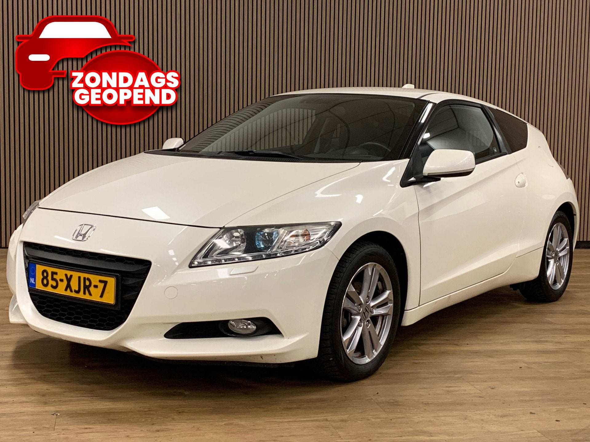 Honda CR-Z 1.5 i-Vtec IMA GT|Airco|, Auto's, Voorwielaandrijving, Zwart, 4 cilinders, 4 stoelen