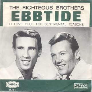 The Righteous Brothers- Ebbtide, Verzenden, 7 inch, Zo goed als nieuw, Beschermende buitenhoes