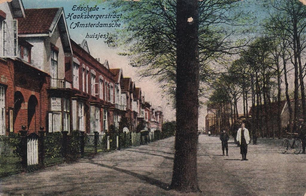 Enschede, Haaksbergen., Verzenden, Voor 1920, Gelopen, Overijssel