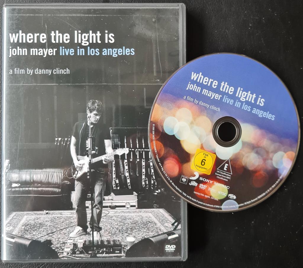 JOHN MAYER - Where the light is (Live in L.A.) ( DVD ), Vanaf 16 jaar, Ophalen of Verzenden, Zo goed als nieuw, Muziek en Concerten