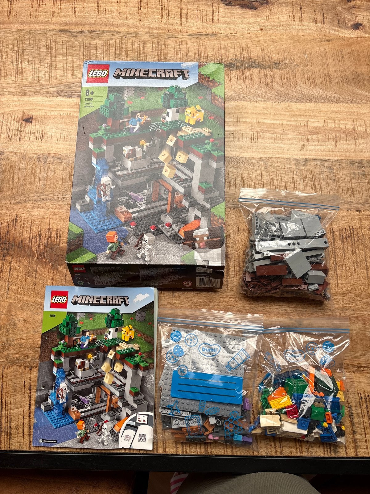LEGO Minecraft 21169 Het Eerste Avontuur, Ophalen of Verzenden, Zo goed als nieuw, Overige merken