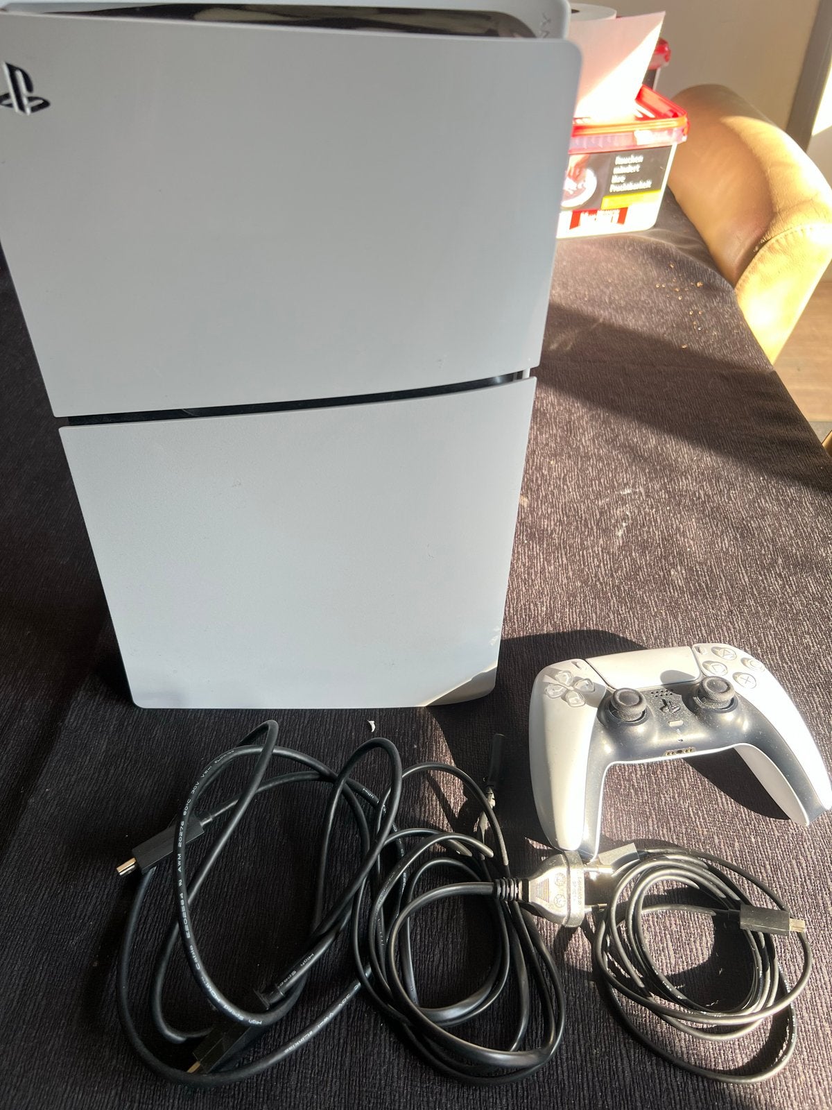 PlayStation 5 Digital Versie met Controller en Kabels, Ophalen, Zo goed als nieuw, Playstation 5