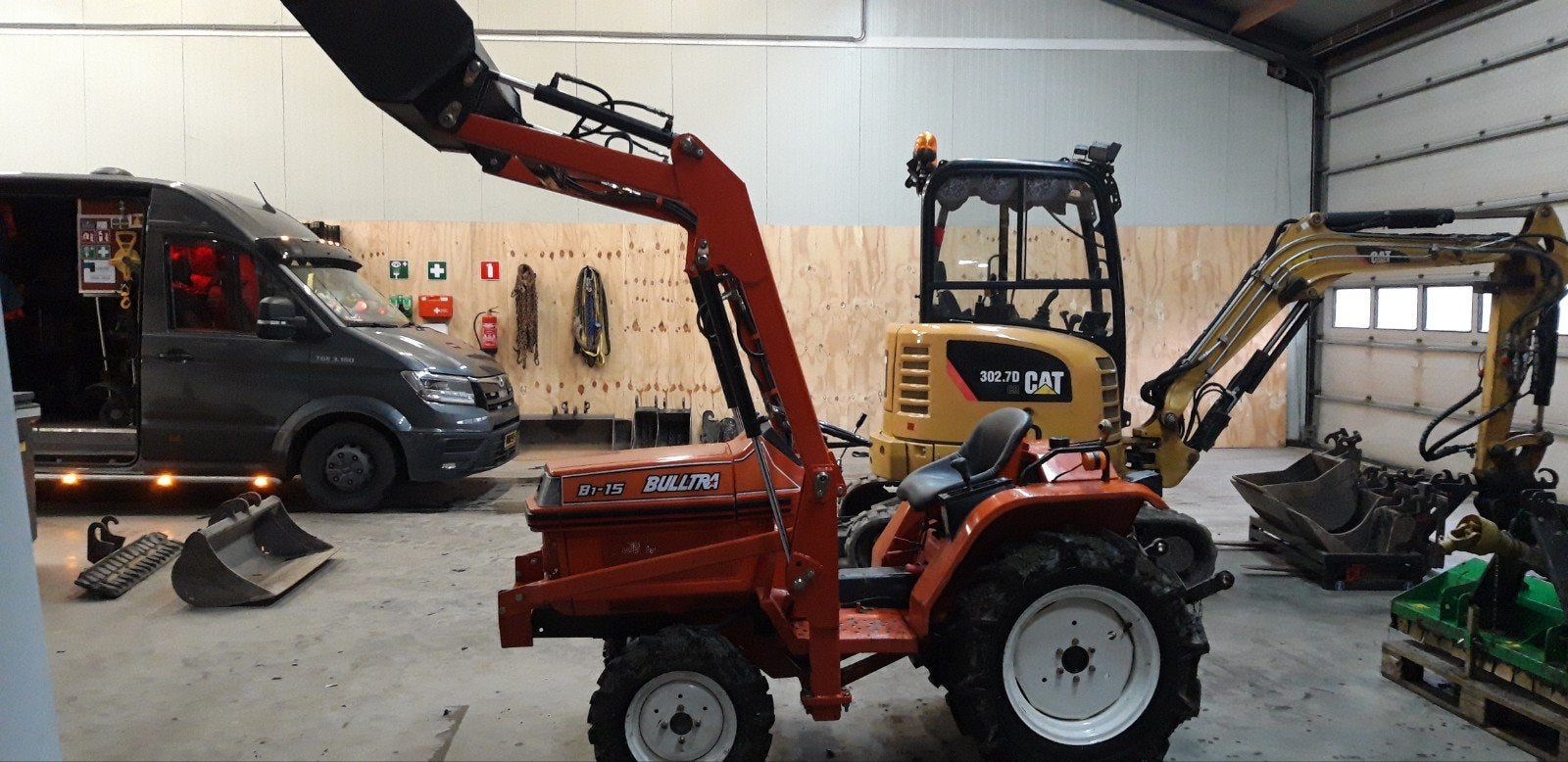 Kubota mini trekker, Ophalen, Gebruikt, Overige merken