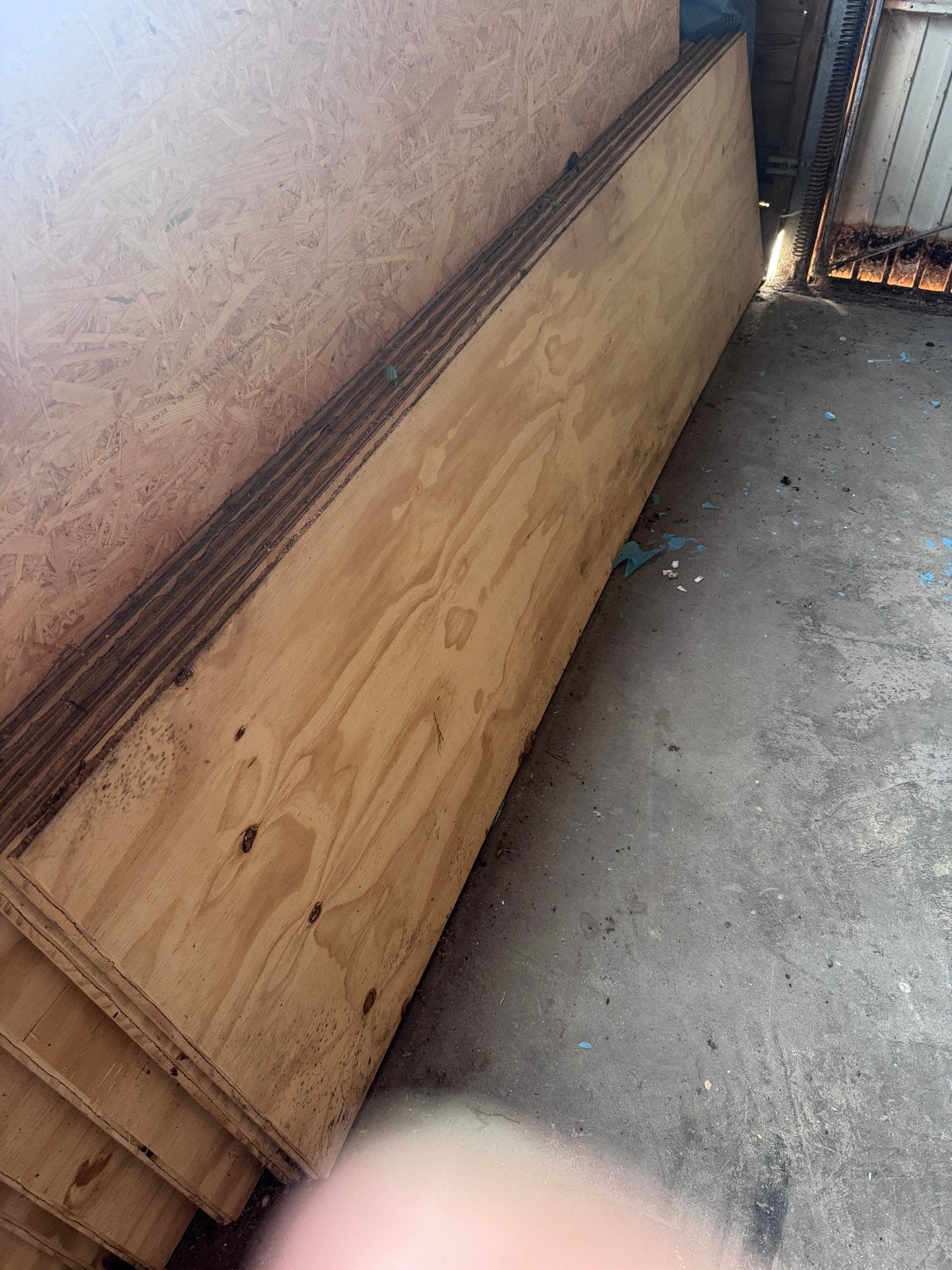 Multiplex platen - underlayment 60x2400, Ophalen, Gebruikt, Minder dan 25 mm, 200 tot 250 cm