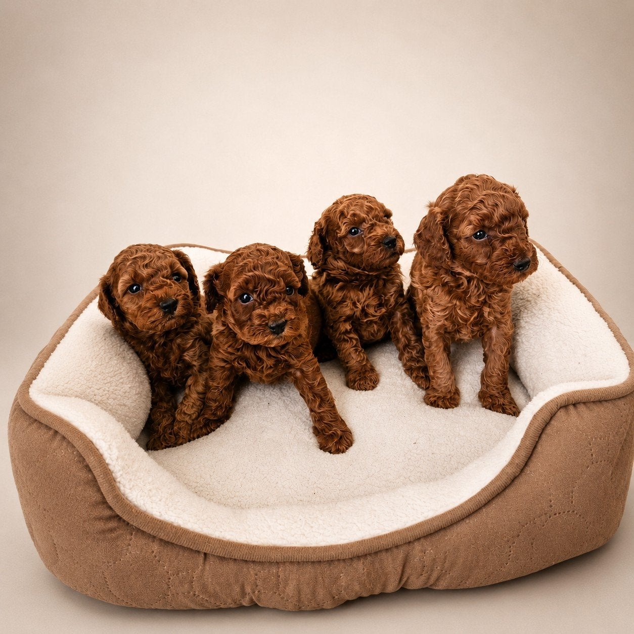 Toypoedel Abrikoos kleur in België., Dieren en Toebehoren, Honden | Chihuahua's en Gezelschapshonden, Poedel, België, Fokker | Hobbymatig