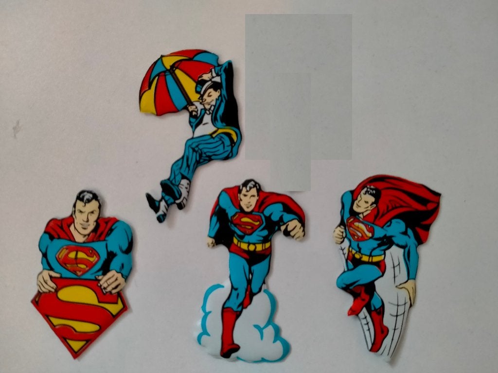 Superman Robin D.C. DC Comics 1983 Cecemel figuren foam, Ophalen of Verzenden, Overige figuren, Zo goed als nieuw, Overige typen
