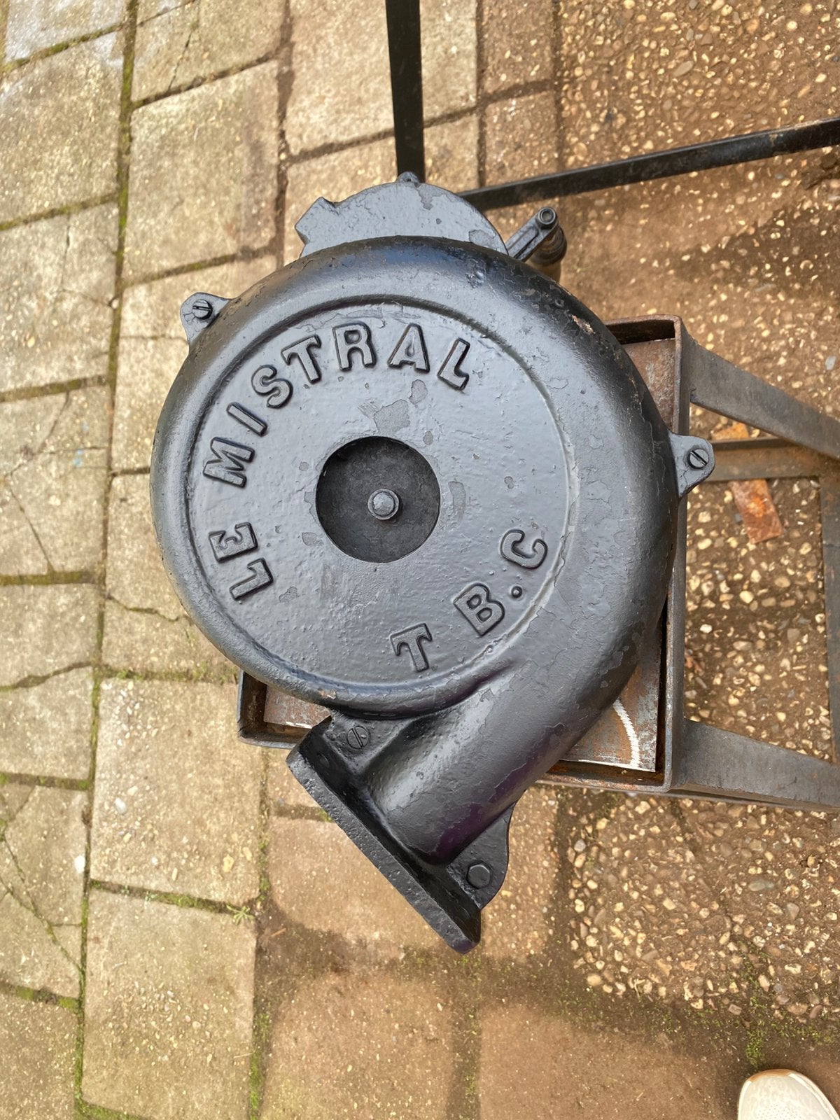 Ventilator voor het smeedsvuur, Ophalen of Verzenden