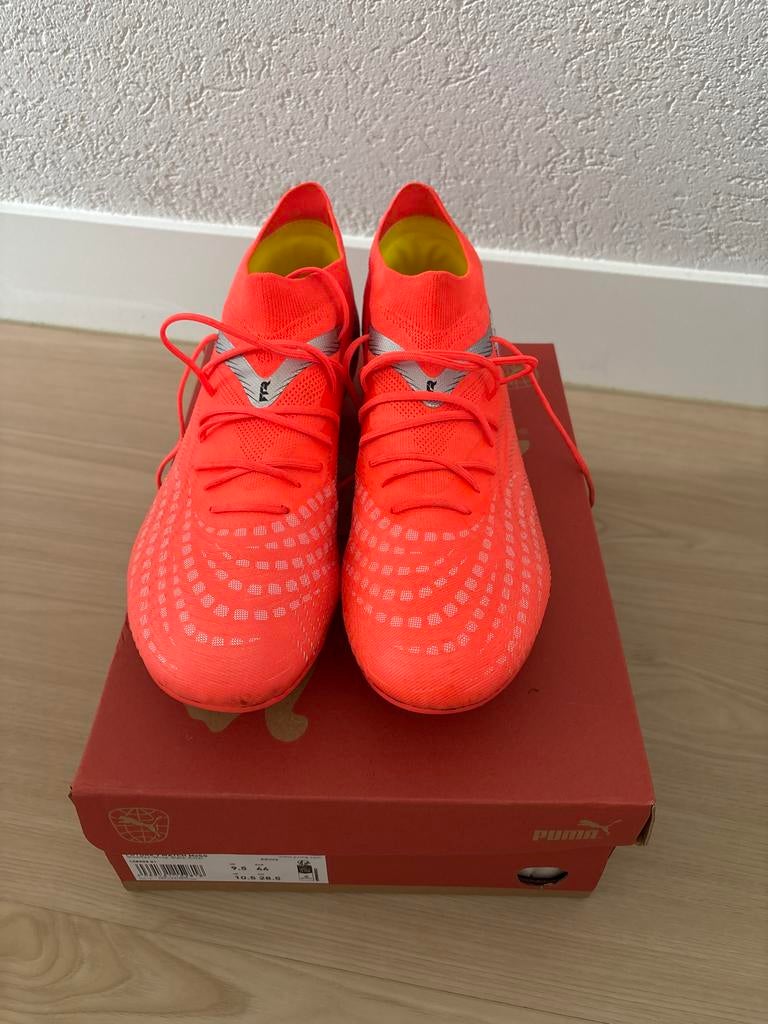 Puma Future Z 1.2 FG/AG Voetbalschoenen Oranje Maat 44, Maat XS of kleiner, Ophalen of Verzenden, Zo goed als nieuw, Schoenen