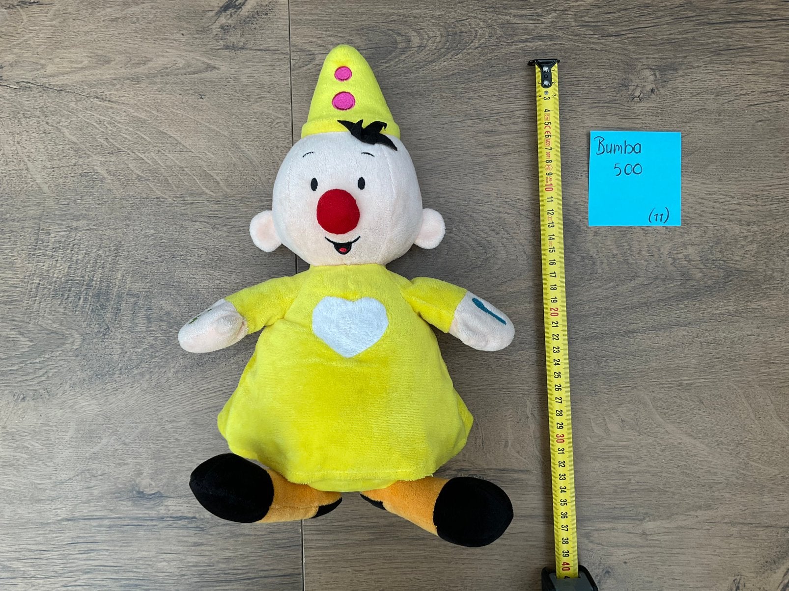 Gebruikte evt opknapper Bumba knuffel 30cm Studio 100, Verzamelen, Ophalen, Overige figuren, Gebruikt, Beeldje of Figuurtje