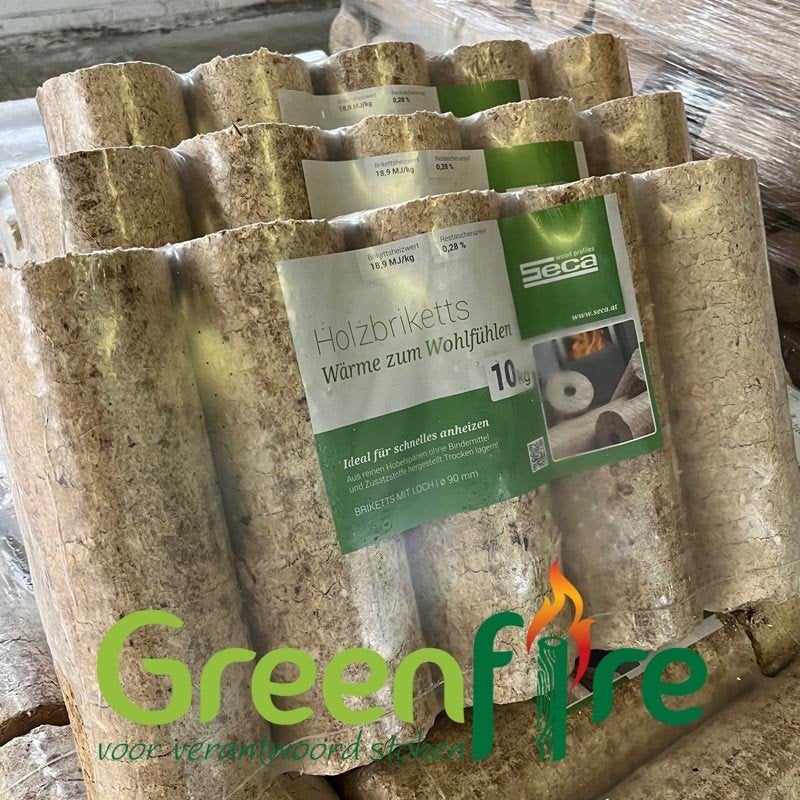 Nestro Briketten – per pak, Tuin en Terras, Haardhout, Minder dan 3 m³, Ophalen of Verzenden, Overige houtsoorten, Blokken