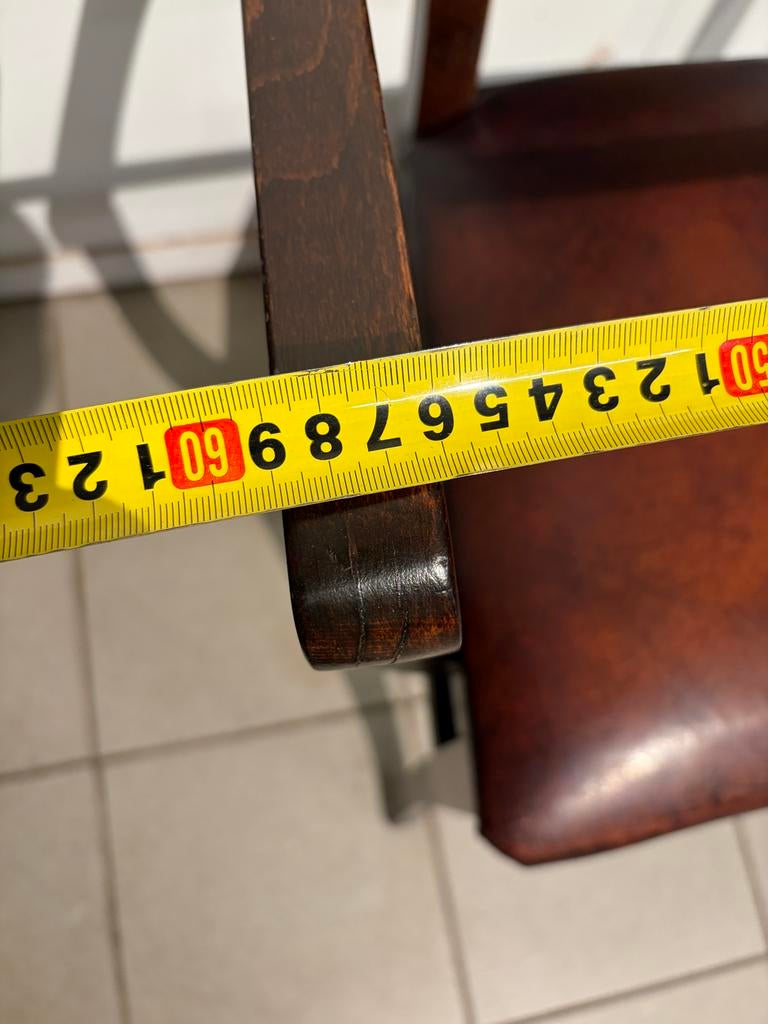 6 Schapenleren Armstoelen in Goede Gebruikte Conditie, Ophalen