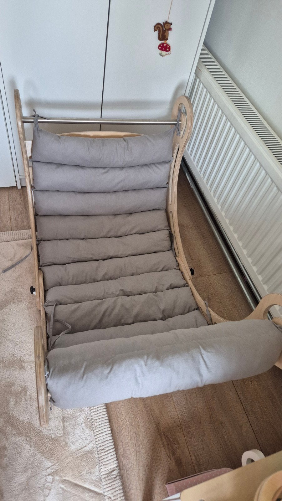 Houten klimboog/wip met kussen, Kinderen en Baby's, Ophalen