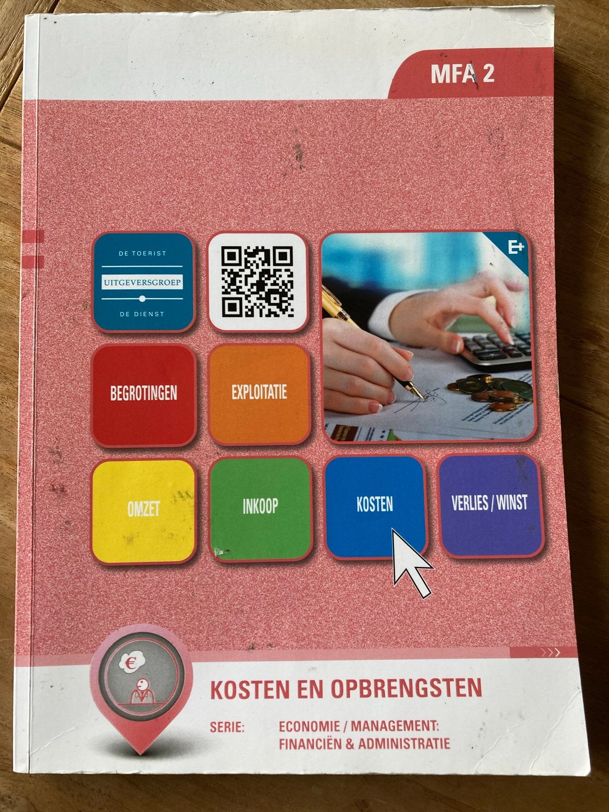 MFA 2 Kosten en Opbrengsten - Economie/Management, Ophalen of Verzenden, Gamma, Zo goed als nieuw, MBO
