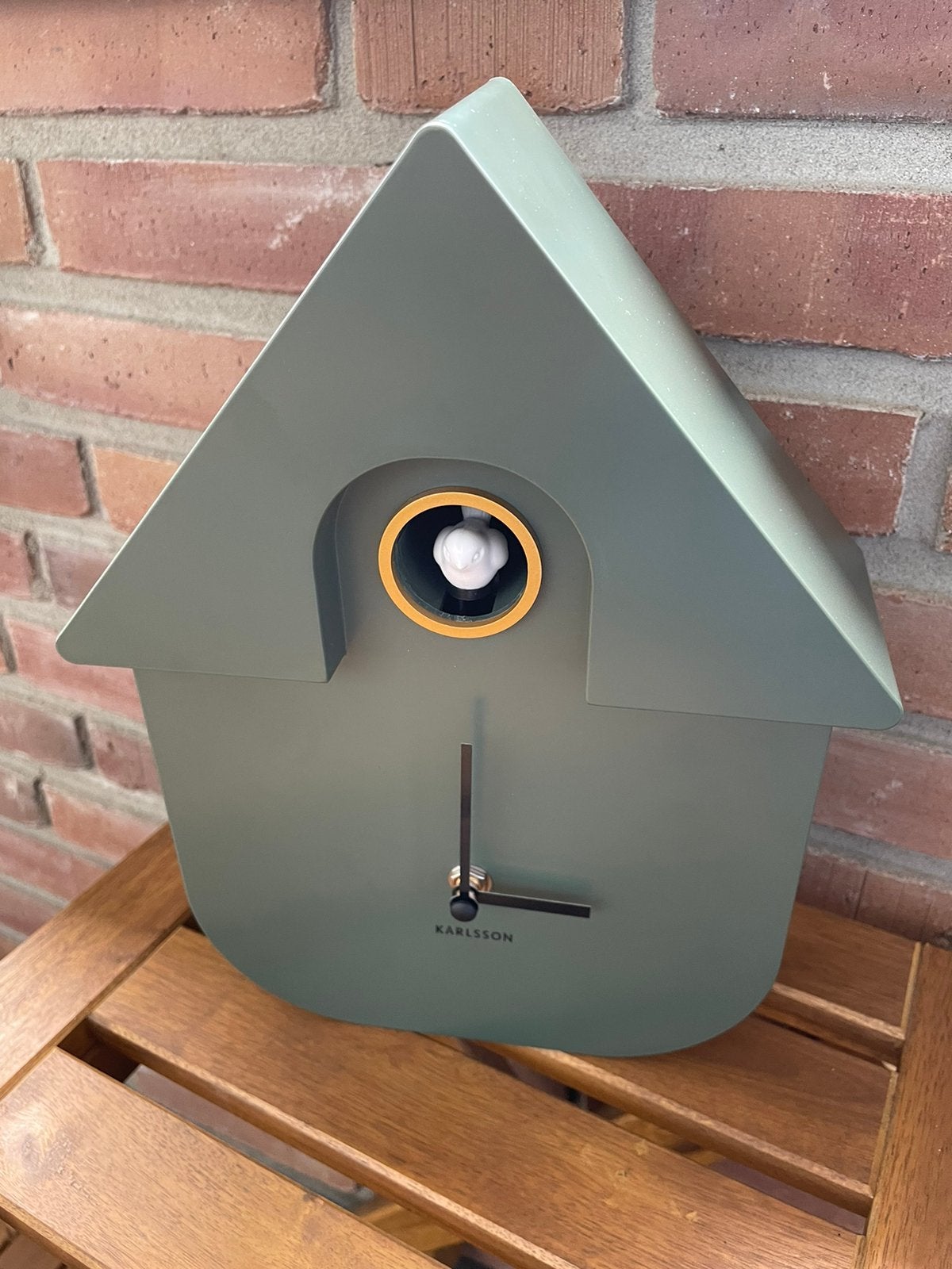 Karlsson Modern Cuckoo Koekoeksklok - Jungle Groen Abs, Ophalen of Verzenden