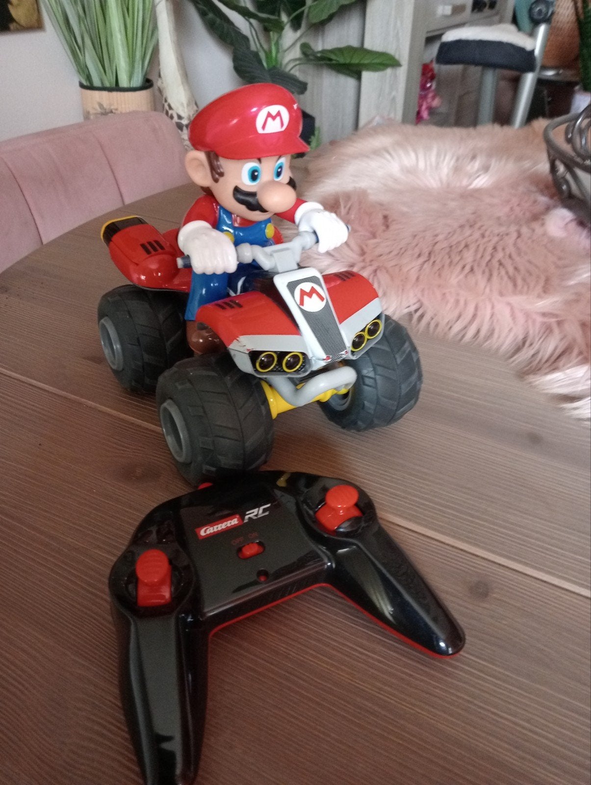 Carrera RC Mario Kart Quad - Mario, Elektro, Gebruikt, Auto offroad, Ophalen of Verzenden