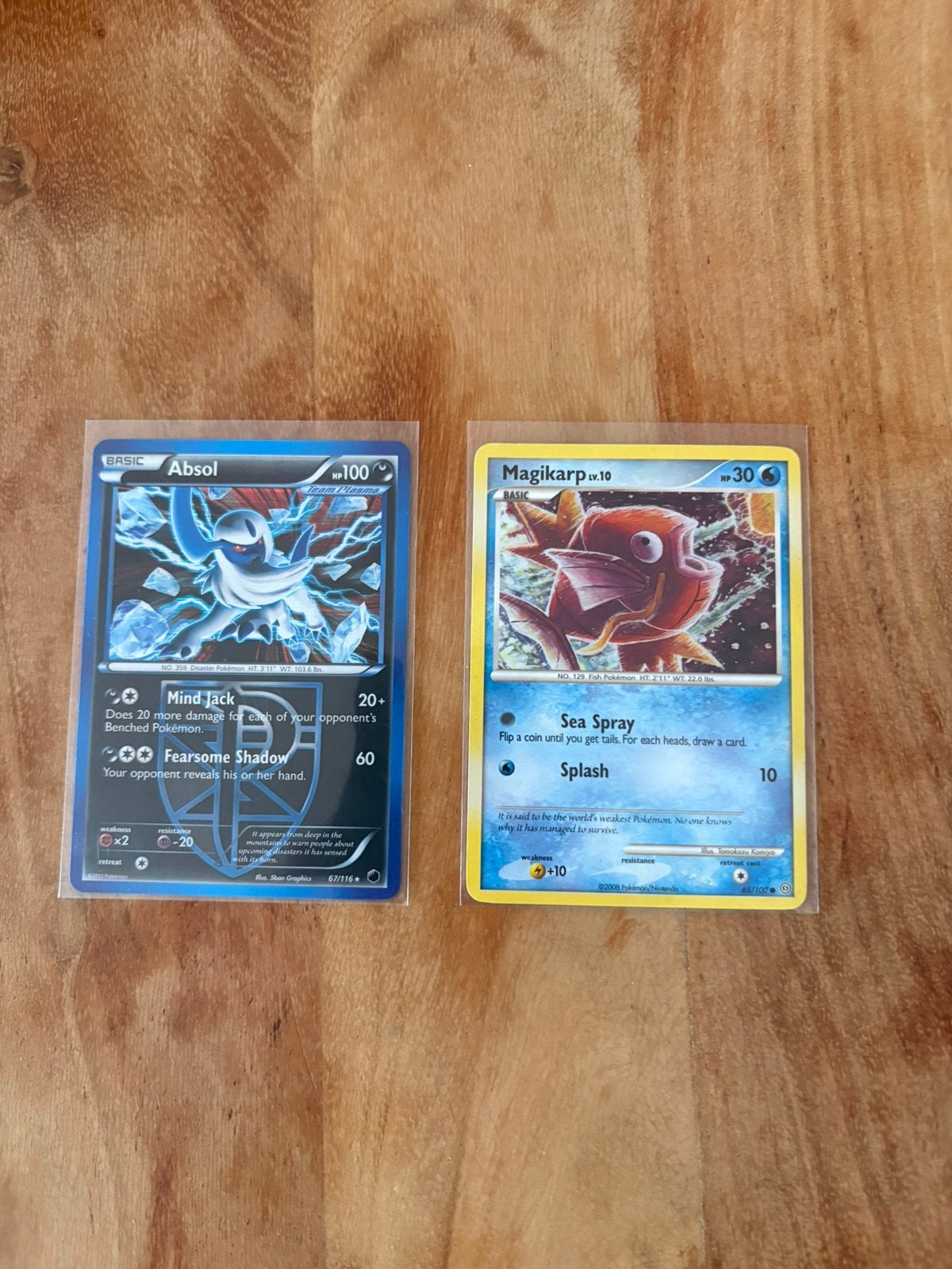 Absol - Plasma freeze - magicarp - Stormfront, Hobby en Vrije tijd, Verzamelkaartspellen | Yu-gi-Oh!, Ophalen of Verzenden, Zo goed als nieuw
