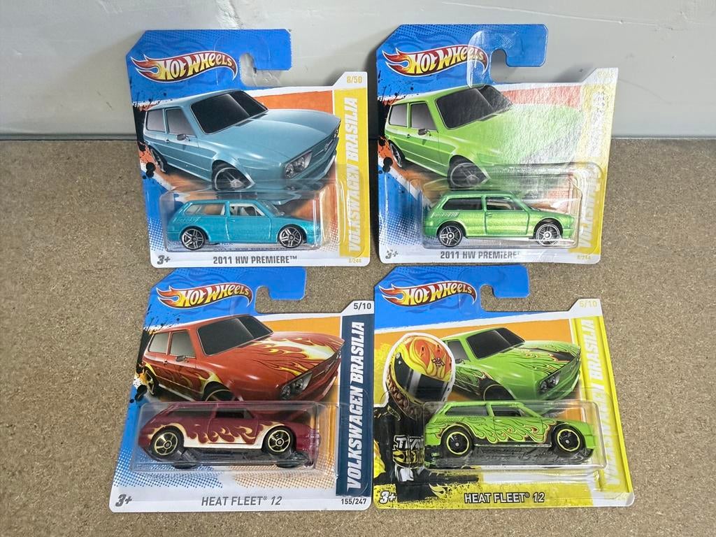 Hot Wheels Volkswagen Brasilia model 1:64, Hobby en Vrije tijd, Modelauto's | Overige schalen, Ophalen of Verzenden, Nieuw, Auto