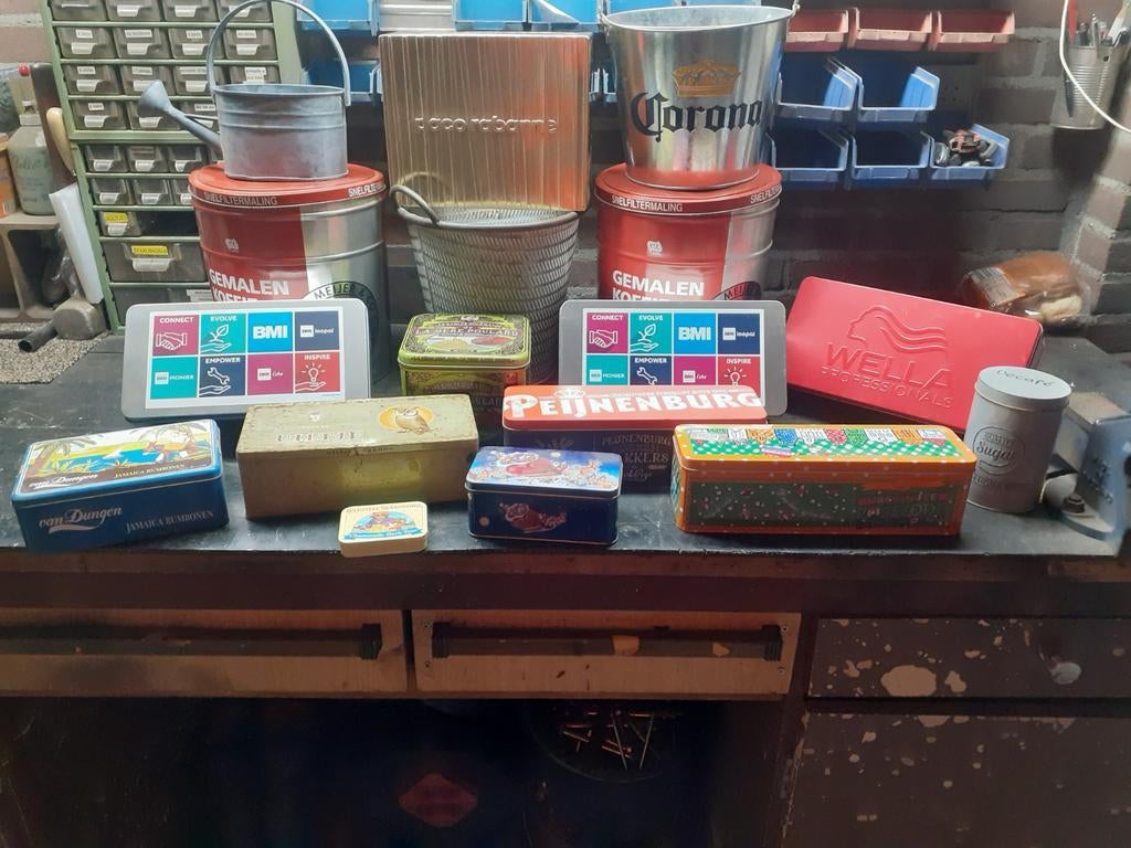 Blikken assortiment, Ophalen of Verzenden