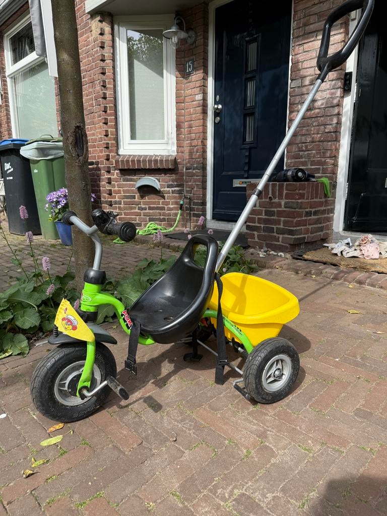 Puky driewieler, Ophalen, Gebruikt, Duwstang