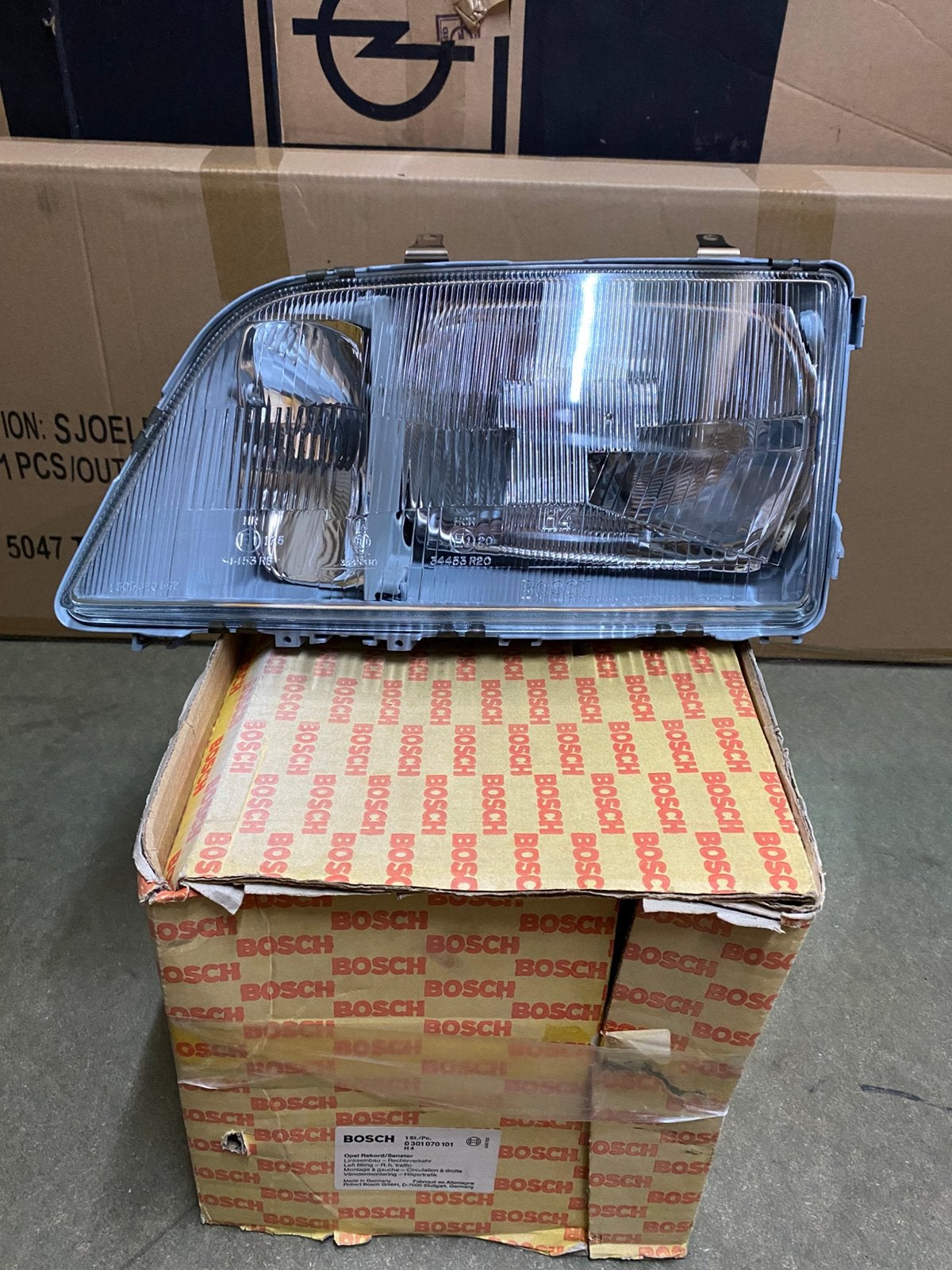 Koplamp met verstraler Opel Senator Monza Rekord Bosch H4, Verzenden, Nieuw, Opel