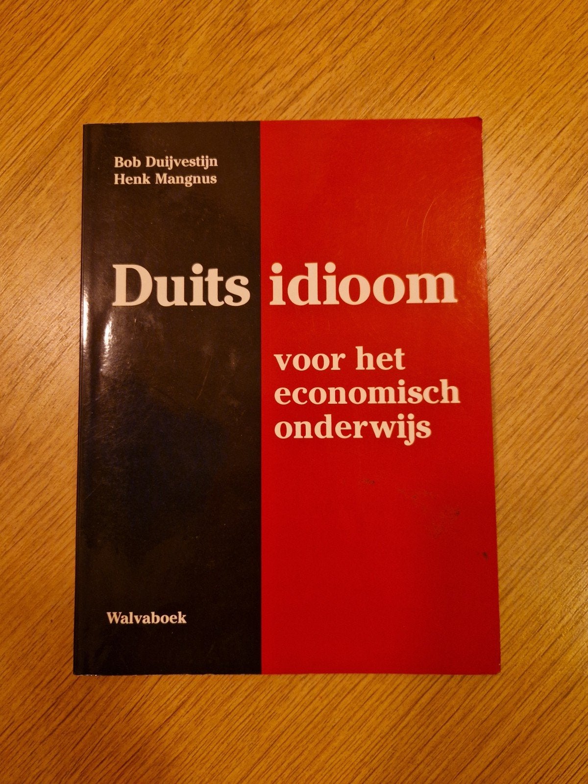 Duits idioom voor het economisch onderwijs - Walvaboek, Boeken, Ophalen of Verzenden, Gelezen, Bob Duijvestijn, Henk Mangnus, Non-fictie