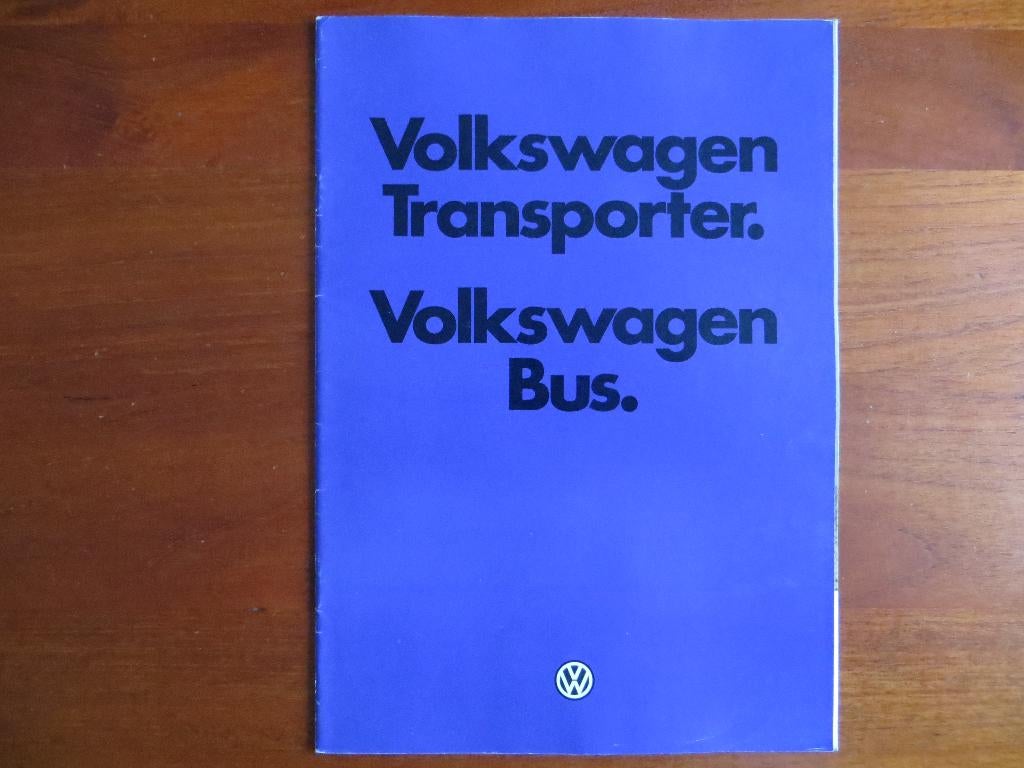 Volkswagen Transporter. Volkswagen Bus (jan. 1980) T3, Boeken, Ophalen of Verzenden, Zo goed als nieuw, Volkswagen