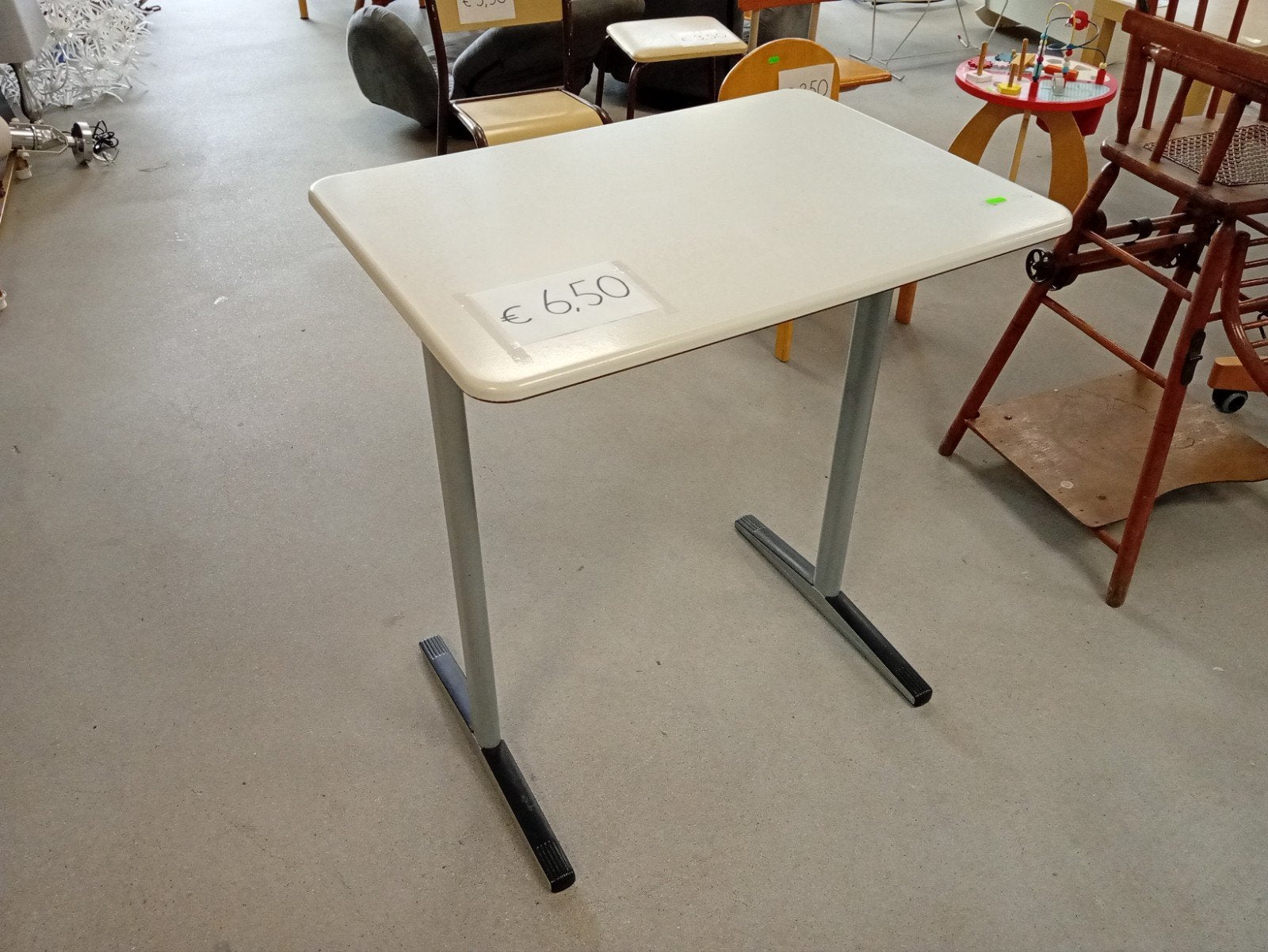 Solide school tafel, meubel, bureau, Ophalen