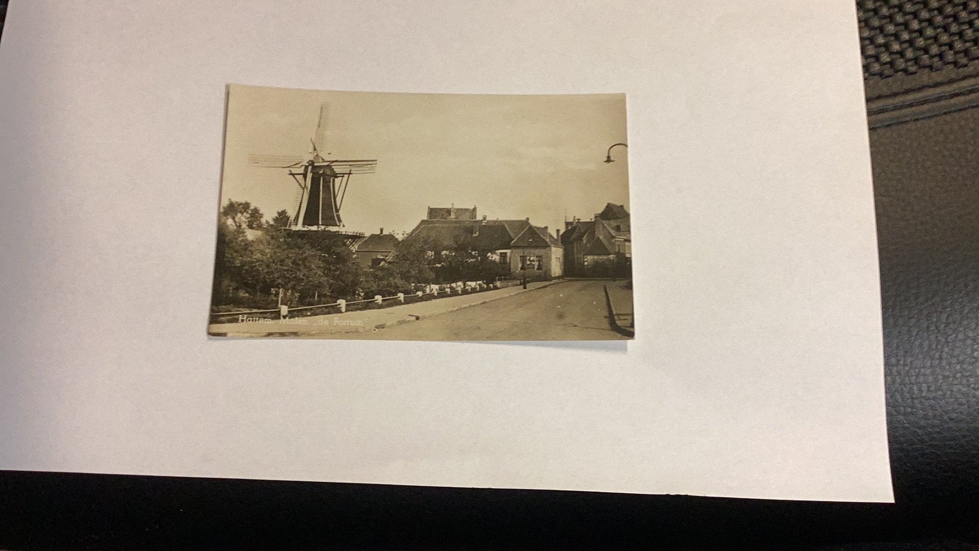 Ansichtkaart Hattem met molen, Ophalen of Verzenden, 1940 tot 1960, Zo goed als nieuw, Overige onderwerpen