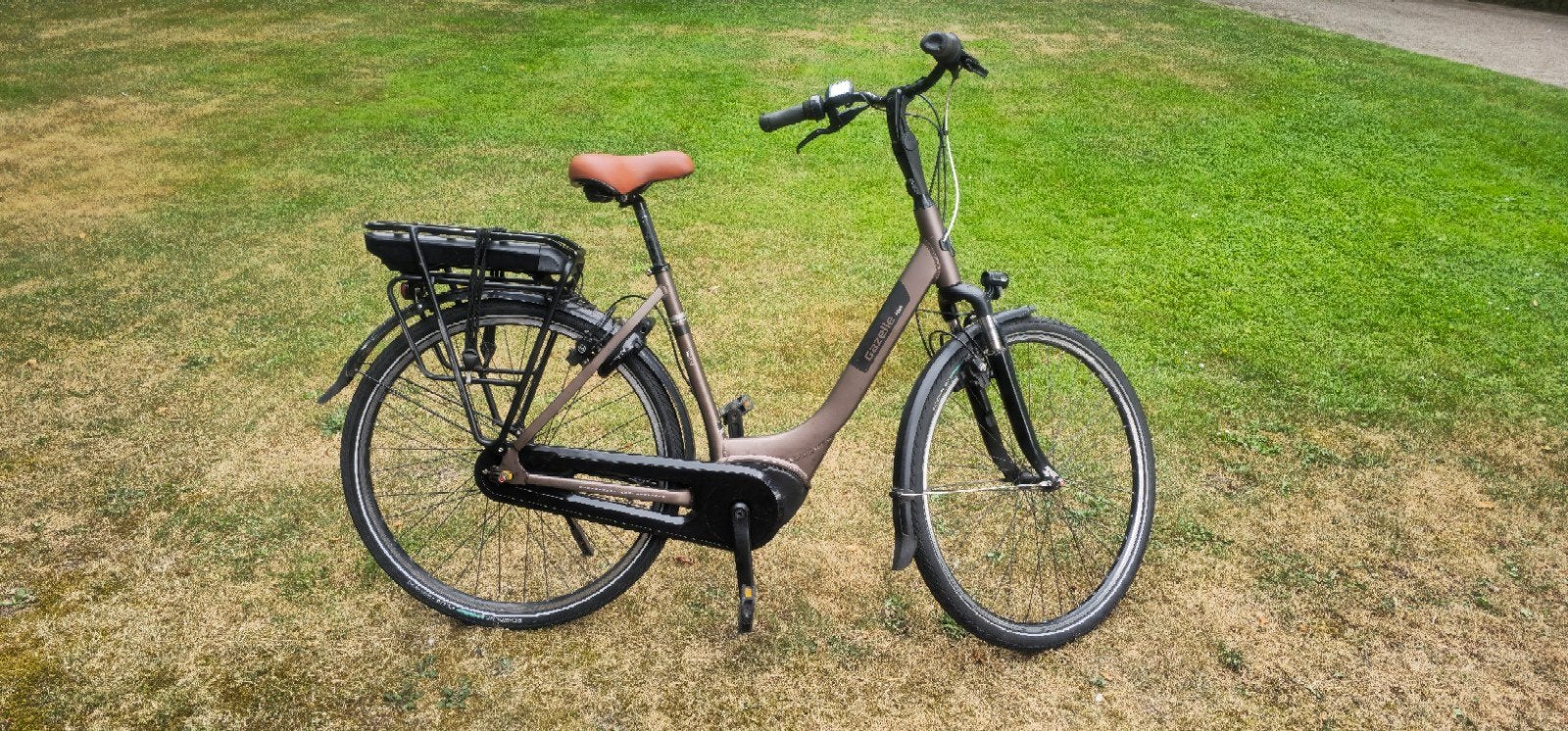 Gazelle Paris C7 elektrische fiets met Bosch motor, Fietsen en Brommers, Elektrische fietsen, Gebruikt, Gazelle, 50 km per accu of meer