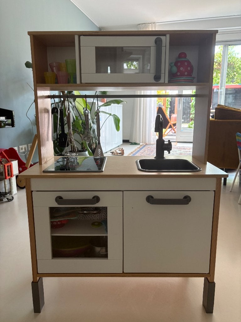 Ikea speel-keuken, Kinderen en Baby's, Speelgoed | Speelkeukens, Ophalen, Gebruikt, Hout, Speelkeuken
