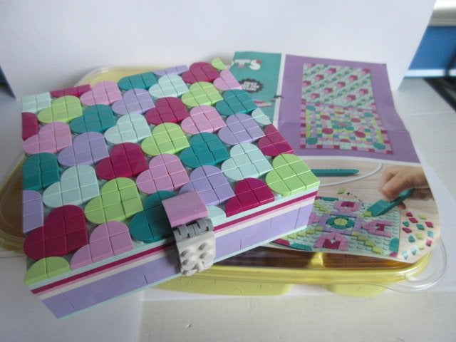 41915 Dots, Sieradendoos met bouwtekening en doos., Lego, Compleet, Ophalen of Verzenden, Zo goed als nieuw