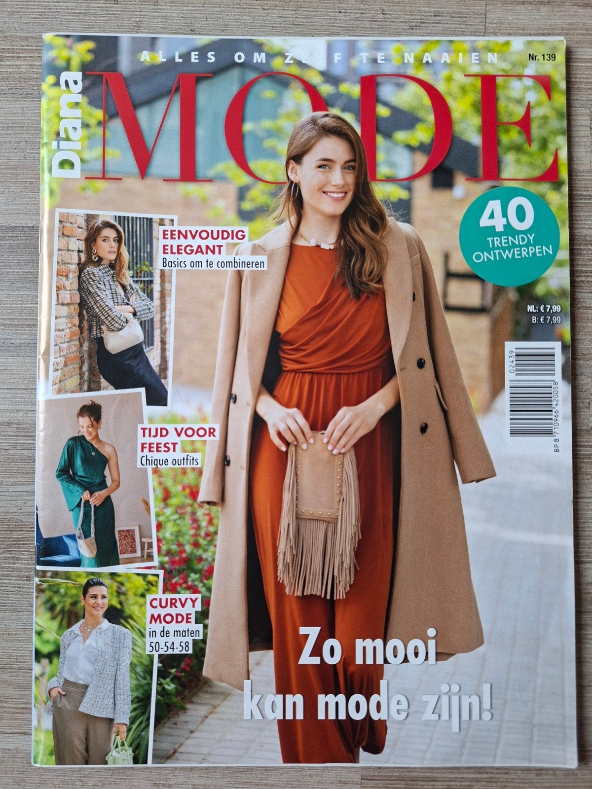 Diana Mode Nr. 139: Alles om zelf te naaien, Hobby en Vrije tijd, Kledingpatronen, Ophalen of Verzenden, Nieuw, Vrouw, Overige merken