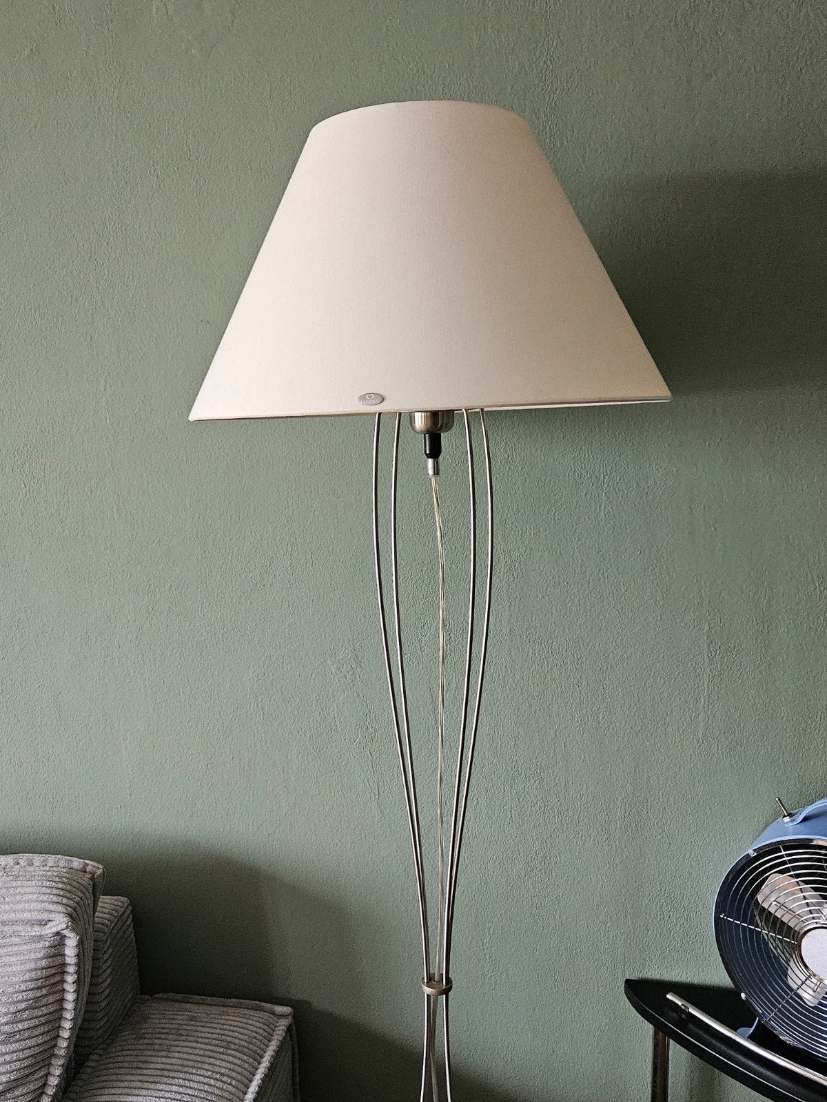 Vintage Lumina Liz Terra Vloerlamp - Yaacov Kaufman, Ophalen, Gebruikt, Vintage, Modern Design, E27 (groot)