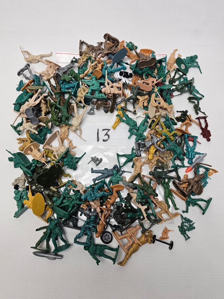 # Soldaatjes - Leger Soldaat Poppetjes zakje 13, Verzamelen, Poppetjes en Figuurtjes, Ophalen of Verzenden, Gebruikt