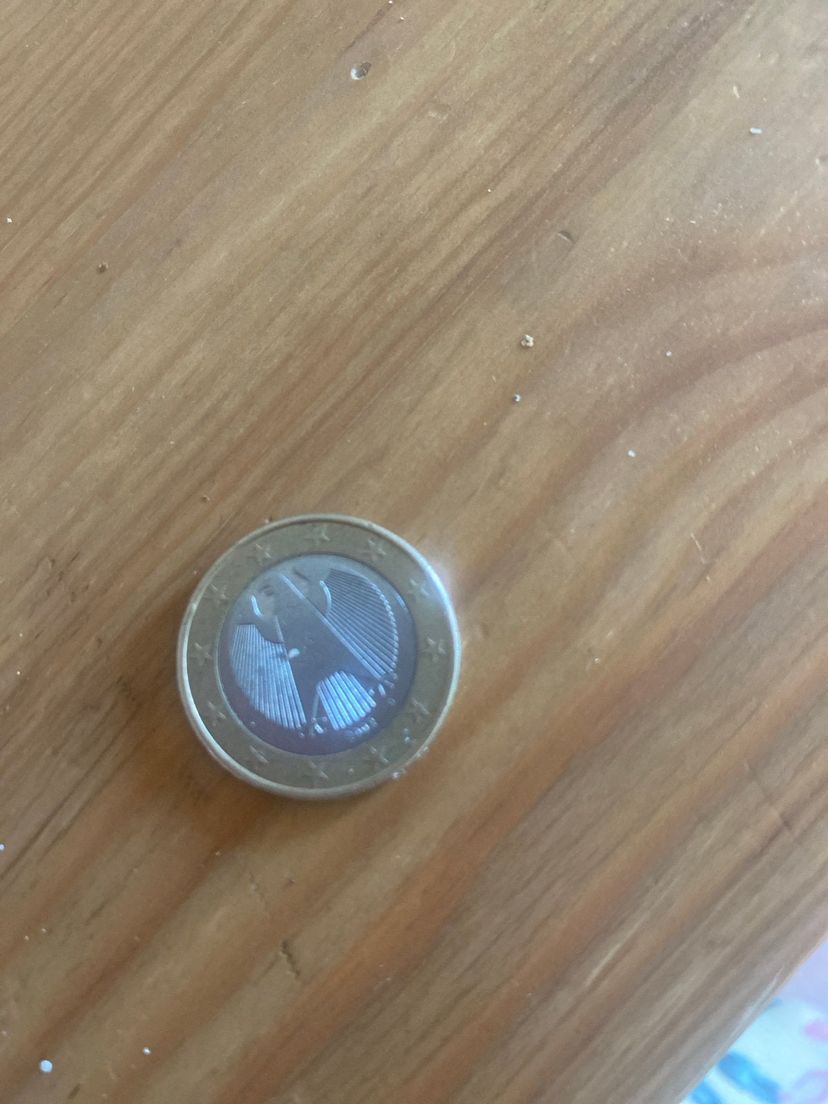 1 euro munt Duitsland 2002, Postzegels en Munten, Munten | Europa | Euromunten, Ophalen, Duitsland, 1 euro, Losse munt