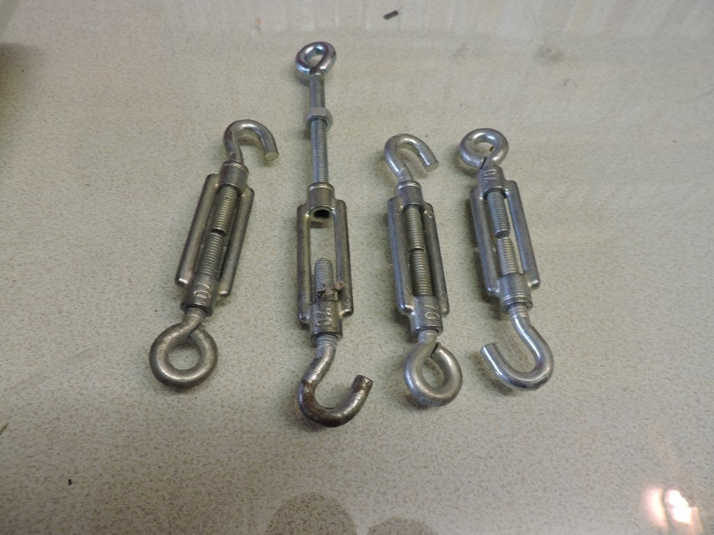 4 gegalvaniseerde  Draad spanners, Ophalen of Verzenden, Scharnier